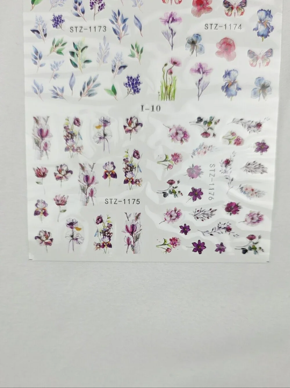 Trendy Self Adhesive Nails Art Transfer Sticker